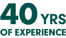 40 years of experience