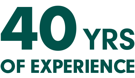 40 years of experience